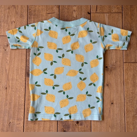 Hanna Andersson Lemon Print Short Pajamas Set size 4 - Picture 6 of 11